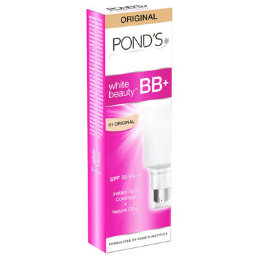 POND's  White Beauty Bb+ Fairness Light Coverage Natural Cream For All Skin Types 01 Original, 18 G And Lakmé Complexion Care Face Cream For All Skin Types, Beige, 9G, Pack Of 1